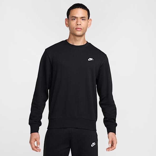Sudaderas negras con o sin capucha para hombre. Nike ES